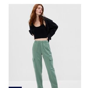 Gap Midrise twill S Tall  Cargo Pants 27 inseam